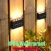 AYCENLAITE Solar Pathway Light - Decorative LED Outdoor Lamp with Auto On/Off - 500 Lumens